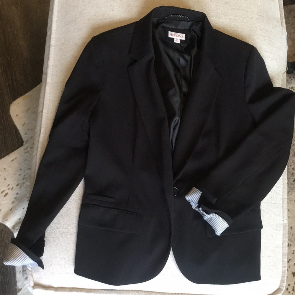 Merona black blazer